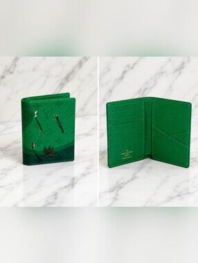 Louis Vuitton Green Monogram Canvas Bifold Card Holder